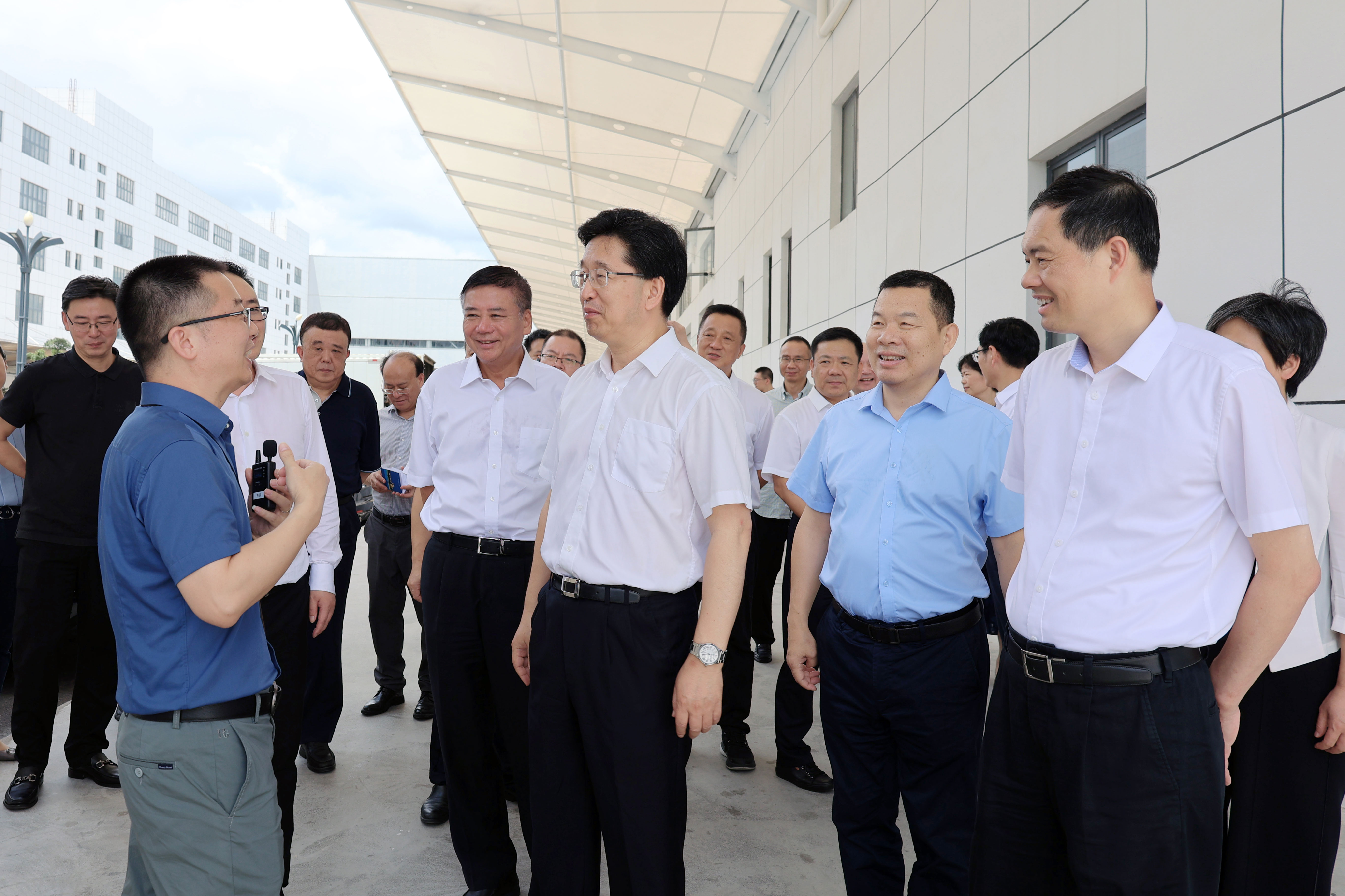 浙江省人大黨組書記陳金彪調研天正：高端智造驅動高質量發展